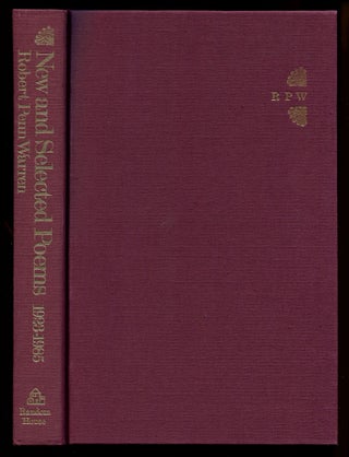 Item #575177 New and Selected Poems 1923-1985. Robert Penn WARREN