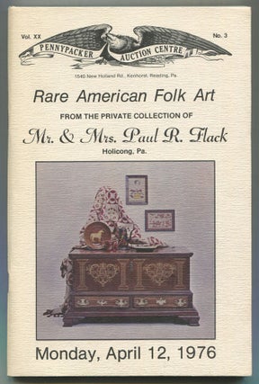 Item #575195 [Exhibition catalog]: Rare American Folk Art from the private collection of Mr. &...