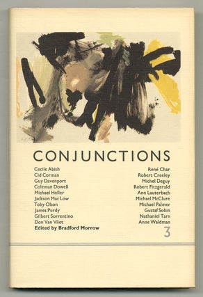 Item #575770 Conjunctions: Bi-Annual Volumes of New Writing: 3. Bradford MORROW