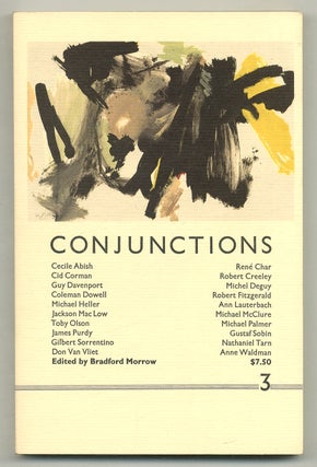 Item #575790 Conjunctions: Bi-Annual Volumes of New Writing: 3. Bradford MORROW