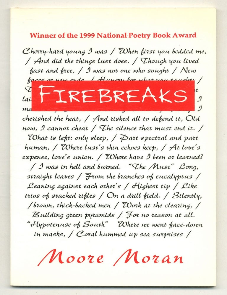 Item #575994 Firebreaks. Moore MORAN.