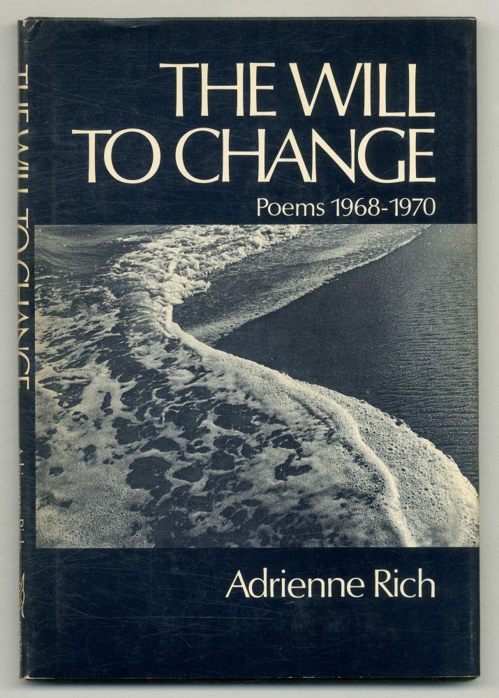 The Will to Change: Poems 1968-1970. Adrienne RICH.