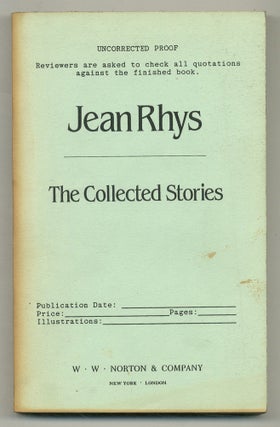 Item #576220 Collected Stories. Jean RHYS