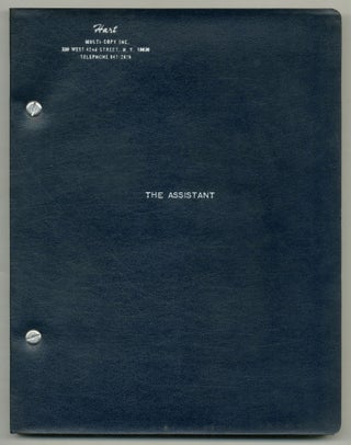 Item #576841 [Screenplay]: The Assistant: Screenplay by Daniel Petrie Based on the Novel by...