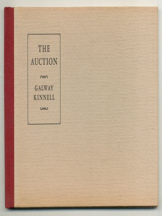 The Auction. Galway KINNELL, Mary Azarian.