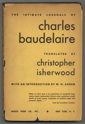 Item #577015 Intimate Journals. Charles BAUDELAIRE