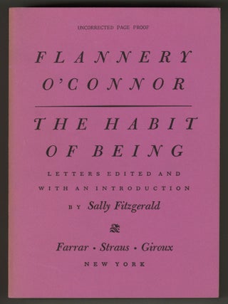 Item #577100 The Habit of Being. Flannery O'CONNOR