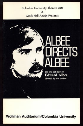 Item #577664 [Event Program]: Albee Directs Albee: The One-Act Plays of Edward Albee, all plays...