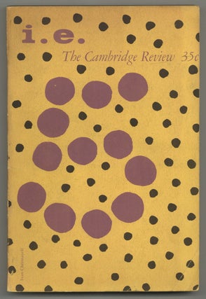Item #577787 i.e.: The Cambridge Review – Volume 1, Number 5. James AGEE, etc, Gregory Corso,...