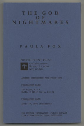 Item #578158 The God of Nightmares. Paula FOX