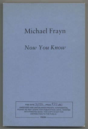 Item #578260 Now You Know. Michael FRAYN