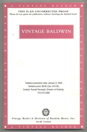 Item #578339 Vintage Baldwin. James BALDWIN