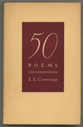 Item #578662 50 Poems. E. E. CUMMINGS