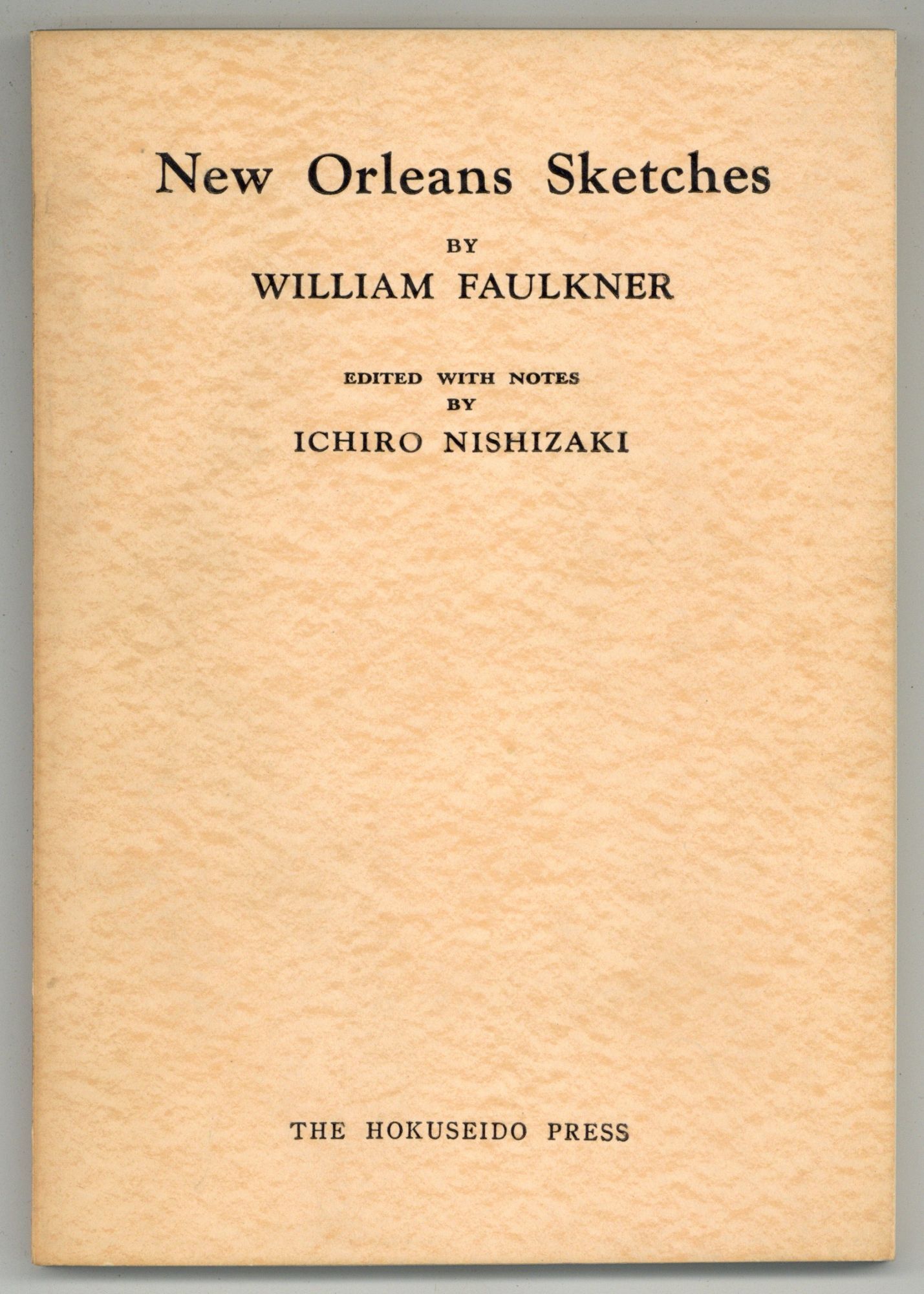 New Orleans Sketches | William FAULKNER