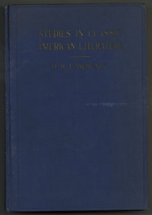 Item #578886 Studies in Classic American Literature. D. H. LAWRENCE
