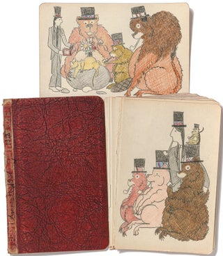 Item #578935 A Collection of Original Native American Ledger Art, 1918-25. Sammus GRAY OWL,...