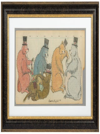A Collection of Original Native American Ledger Art, 1918-25
