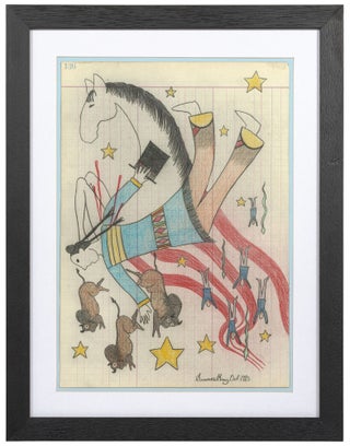 A Collection of Original Native American Ledger Art, 1918-25