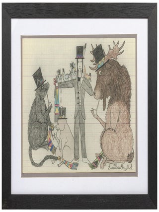 A Collection of Original Native American Ledger Art, 1918-25