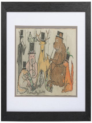 A Collection of Original Native American Ledger Art, 1918-25