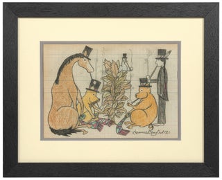 A Collection of Original Native American Ledger Art, 1918-25