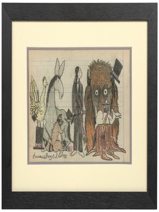 A Collection of Original Native American Ledger Art, 1918-25