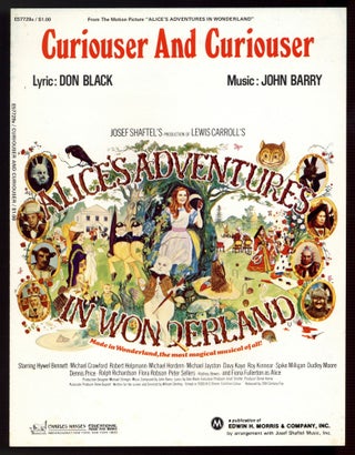 Item #579017 [Sheet music]: Curiouser and Curiouser (Alice's Adventures in Wonderland). Lewis...