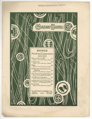 Item #579178 [Sheet music]: Orientale: Fair Goes the Dancing (Songs with Pianoforte...