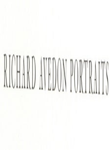 Richard Avedon Portraits