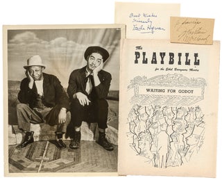 Item #579298 Small Archive for All-Black Production of "Waiting for Godot" Samuel BECKETT