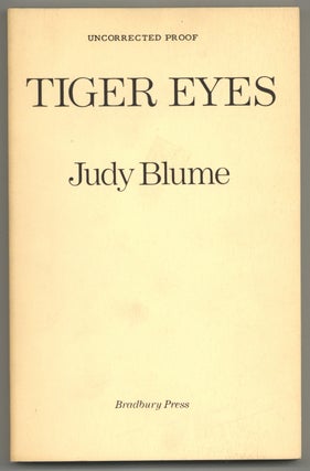 Item #579414 Tiger Eyes. Judy BLUME