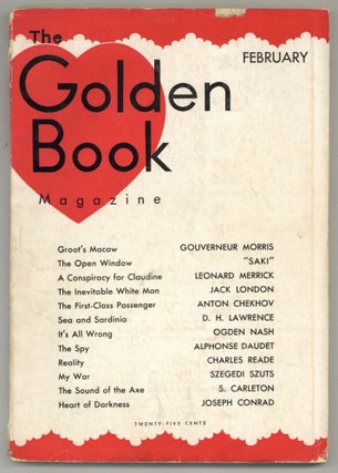 Item #579429 The Golden Book Magazine – February 1933, Vol. XVII, No. 98. Jack LONDON, Rudyard...