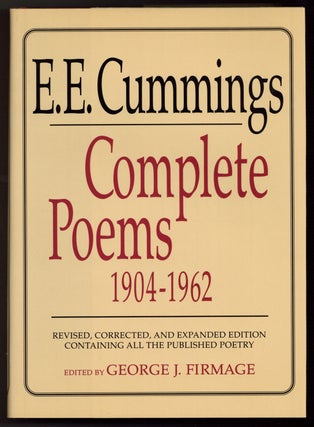 Item #579888 Complete Poems 1904-1962. E. E. CUMMINGS