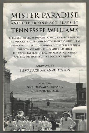 Item #579970 Mister Paradise and Other One-Act Plays. Tennessee WILLIAMS