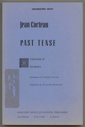Item #580055 Past Tense: Volume II Diaries. Jean COCTEAU