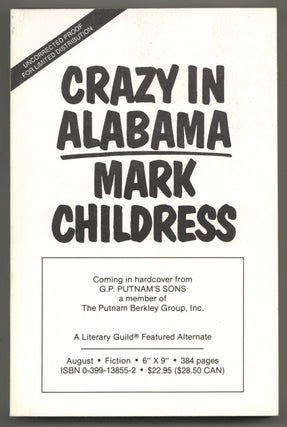 Item #580199 Crazy in Alabama. Mark CHILDRESS