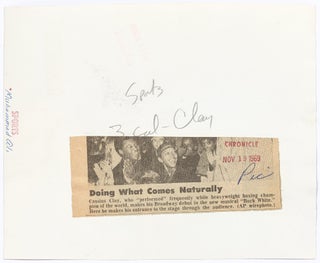 Item #580259 Small Archive Related to the Musical Production Buck White, starring Muhammad Ali....