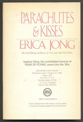 Item #580469 Parachutes & Kisses. Erica JONG