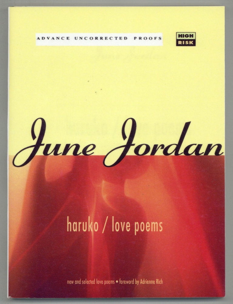 Item #580485 Haruko / Love Poems. June JORDAN.