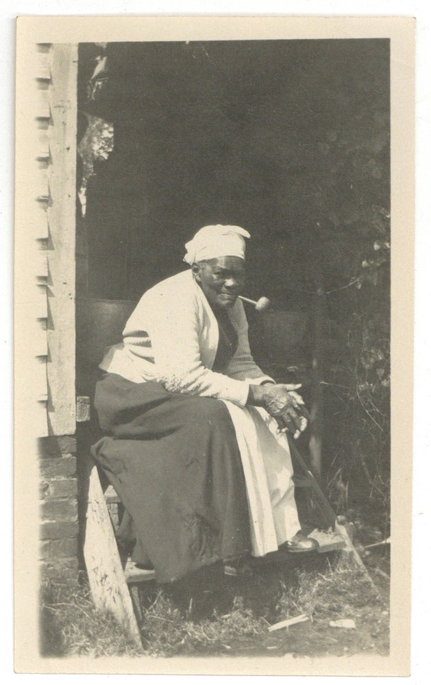 Vintage Photograph of Elderly African-American Woman from Florida (circa 1930