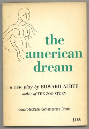 Item #580832 The American Dream. Edward ALBEE