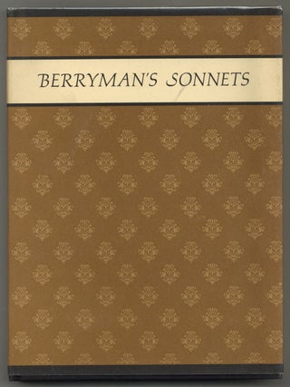 Item #580847 Berryman's Sonnets. John BERRYMAN