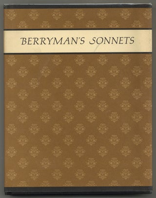 Item #580847 Berryman's Sonnets. John BERRYMAN