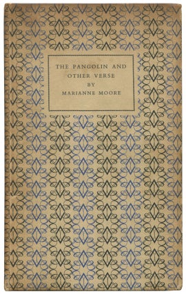 Item #580951 The Pangolin and Other Verse. Marianne MOORE