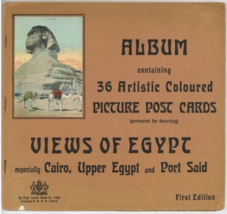 Item #580979 Album Containing 36 Artistic Coloured Picture Post Cards (perforated for detaching)...