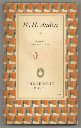 Item #581021 A Selection by the Author. AUDEN W. H