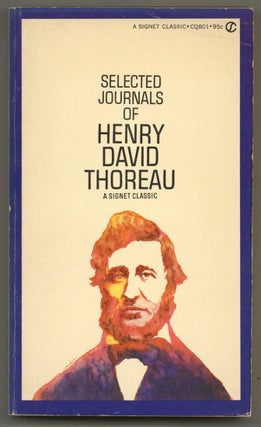 Item #581058 Selected Journals of Henry David Thoreau. Henry David THOREAU
