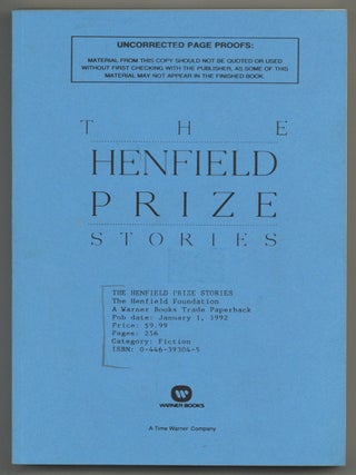 Item #581563 The Henfield Prize Stories