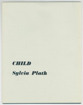 Item #581764 Child. Sylvia PLATH