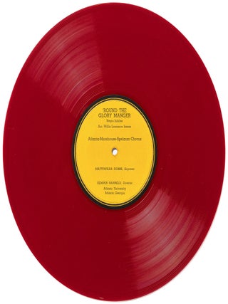 [Set of Two 12" Vinyl Singles]: New Born (Negro Spiritual) [with] 'Round the Glory Manger (Negro Jubilee) [and] Leaning on the Lord and Yonder Come Day (Negro Jubilee) [with] I Wonder as I Wander (Appalachian Carol)
